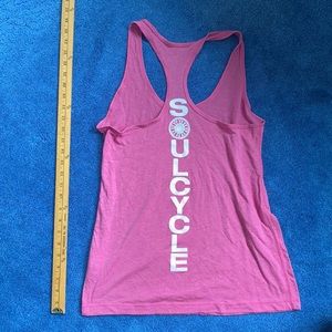 SoulCycle Racerback Tank Hot Pink Size Small
